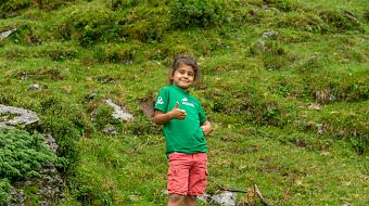 Interalp Racing Team_Kids beim Wandern